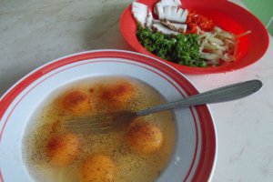 Omleta cu slanina si ceapa