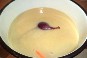 Supa de pasare si mancarica de cartofi - reteta 2 in 1