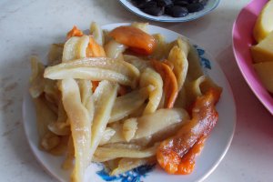 Salata mediteraneana, cu cartofi si ardei copti