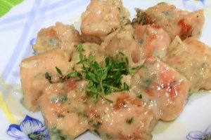 Piept de pui cu gorgonzola si cimbrisor