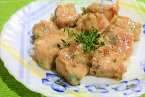 Piept de pui cu gorgonzola si cimbrisor
