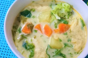 Ciorba de salata verde si spanac