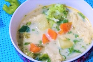 Ciorba de salata verde si spanac