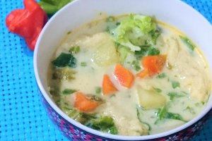 Ciorba de salata verde si spanac