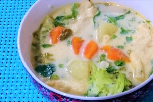Ciorba de salata verde si spanac