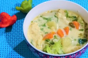 Ciorba de salata verde si spanac