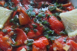 Taktouka - salata marocana