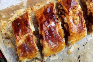 Desert strudel cu mere