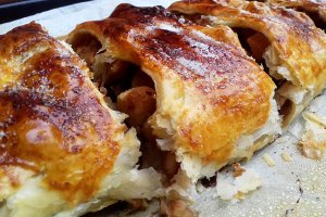 Desert strudel cu mere