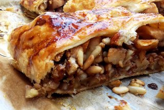 Desert strudel cu mere