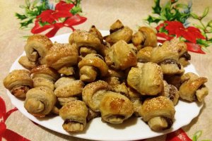 Desert cornulete cu nutella