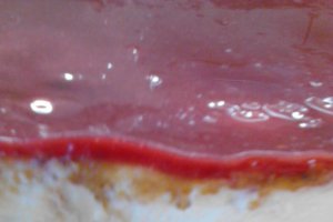Desert cheesecake cu zmeura