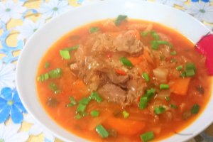 Ciorba de porc cu varza