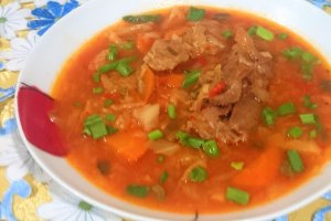 Ciorba de porc cu varza