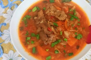 Ciorba de porc cu varza