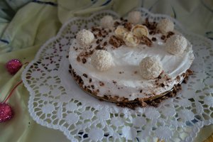 Desert cheesecake Raffaello