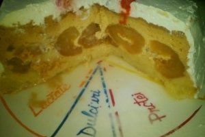 Desert tort de mere cu crema de zahar ars