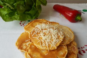Aperitiv pancakes cu ciuperci
