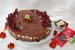 Desert tort cu trei straturi de ciocolata-1