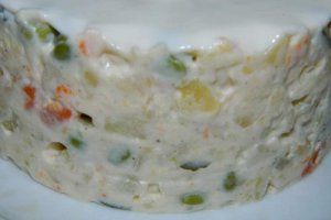 Salata de legume cu maioneza