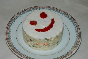 Salata de legume cu maioneza