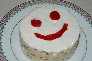 Salata de legume cu maioneza