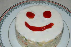 Salata de legume cu maioneza