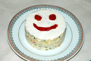 Salata de legume cu maioneza