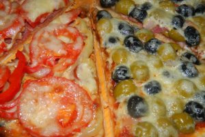 Pizza patru in una