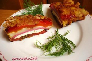 Ardei umpluti pane