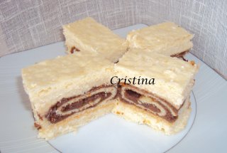 Desert prajitura Trandafir cu nuca