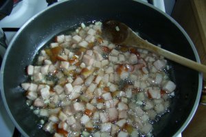 Paste cu legume si muschi file