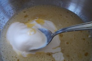 Desert crema de lamaie, la pahar