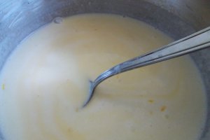 Desert crema de lamaie, la pahar
