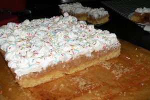 Desert prajitura cu mar si frisca