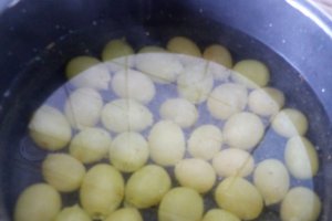 Prepelite cu struguri si coniac