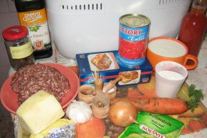 Lasagne cu sos Bolognese