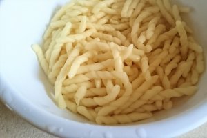 Fasole verde cu ardei / si  paste