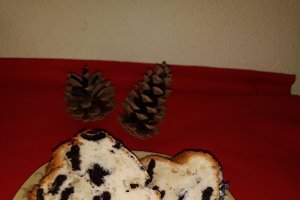 Desert chec cu albusuri si biscuiti Oreo