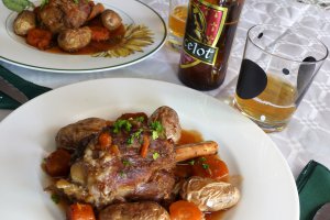 Pulpa de miel gatit cu bere