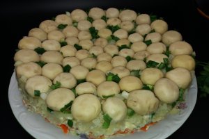 Salata Poiana cu ciuperci