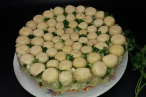 Salata Poiana cu ciuperci