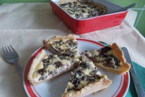 Tarta din ficatei de pui si branza de burduf