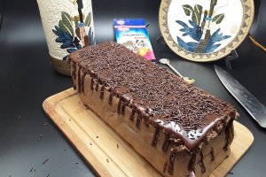 Desert tort cu rulada Valentine's Day
