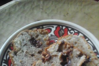Desert banana bread
