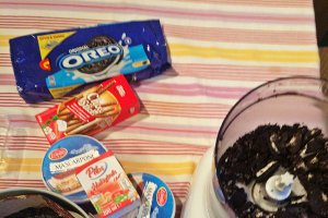 Desert cheescake cu Oreo