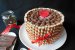 Desert tort cu crema de capsuni si ciocolata-6