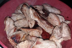 Muschiulet de porc cu smantana
