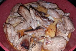 Muschiulet de porc cu smantana
