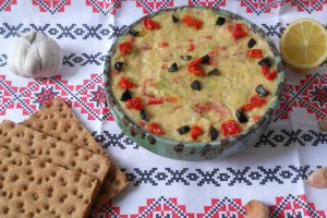Salata de dovlecei cu ardei copt